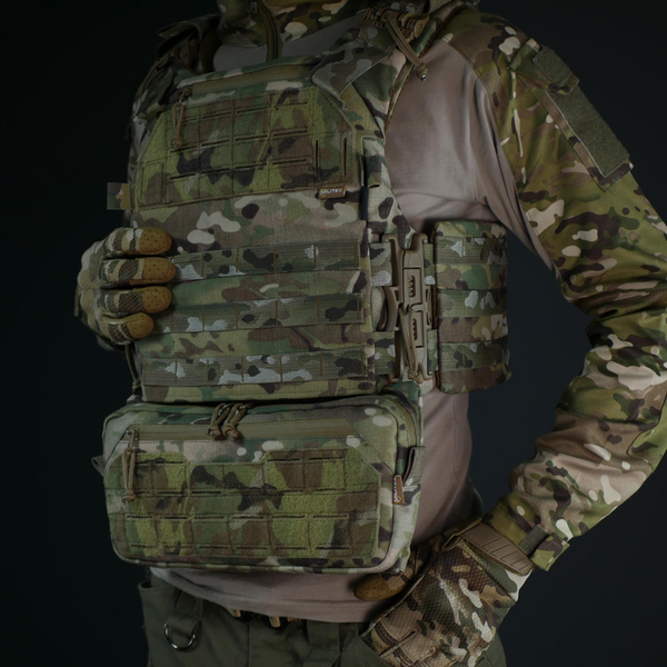 Підсумок для захисту живота Cordura original USA Multicam M 4108-M фото